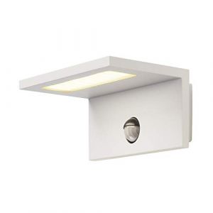 Image de SLV Applique Extérieure Angolux Sensor, Blanc, Led, 9,8w, 3000k, Ip44, Détecteur De Mouvements