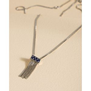 Collier marike marine poincon argent fa