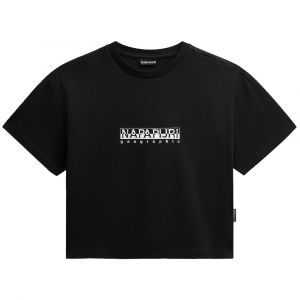 Napapijri T-shirt Manche Courte S-box W Crop 3 S Black 041