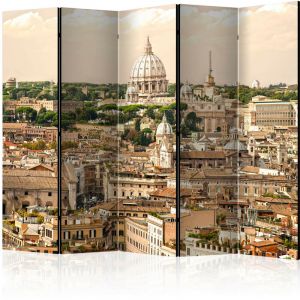 Artgeist Paravent 5 Volets "Rome : Panorama" 172x225cm