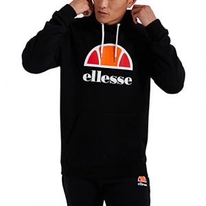 ELLESSE Dahryl Sweat à Capuche, Noir, XL Homme