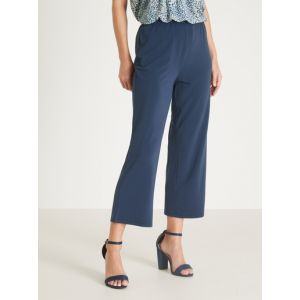 Daxon Pantalon by - Pantacourt en maille tout élastiqué