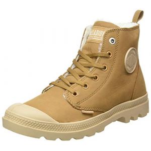 Palladium Pampa Hi Zip Wool, Bottine Femme,Marron