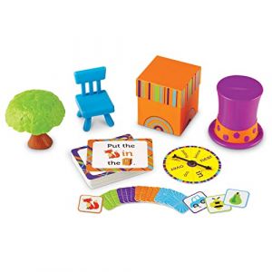 Learning Resources Fox in The Box- Position Word Activity Set, 65 Pieces