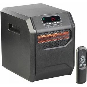 Chauffage soufflant infrarouge1500 W avec minuteur et télécommande : LV-900.ir