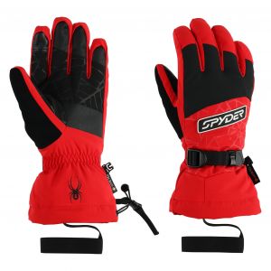 Spyder Mens Overweb GTX Red L Gant de ski