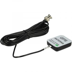 Vhbw Antenne gps compatible avec Garmin GPSMap 130, 135 Sounder, 152, 162 système de navigation - Pied magnétique, avec connexion bnc, 5 m