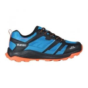 Chaussures de montagne hi-tec toubkal low waterproof black/turkis