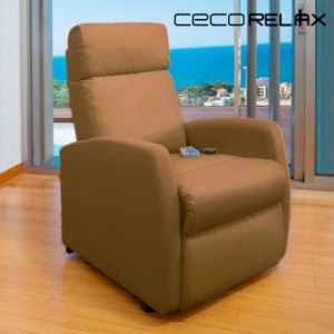 Image de Craftenwood Fauteuil de Relaxation Massant Compact Camel 6019