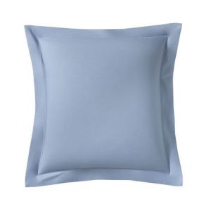 Image de Essix Taie d'oreiller en percale de coton bleu 65x65