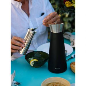 Qwetch Carafe isotherme inox noir 1000ml