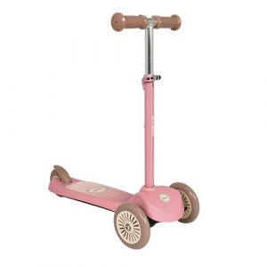 Fluxx - Trottinette 3 roues SPORTY pour les enfants d&egrave;s 2 ans - Rose pastel