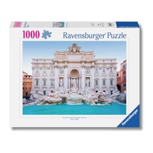 Ravensburger Puzzle Adulte - Puzzle 1000 pi&egrave;ces - La Fontaine de Trevi - Adultes et Enfants d&egrave;s 14 Ans - Puzzle de qualit&eacute; sup&eacute;rieure -12001787