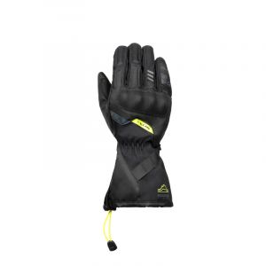Ixon Gants cuir/textile Pro Eddas noir/jaune vif- XL