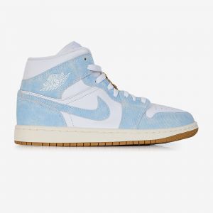 Jordan Air 1 Mid Se Blanc/bleu