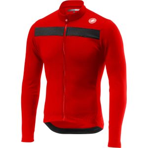 Image de Castelli Puro 3 - Maillot manches longues Homme - rouge 3XL Maillots route