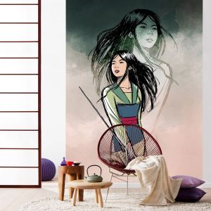 Komar Papier peint intissé Brave Mulan