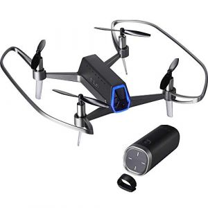 Shift Red, Drone offre une expérience de vol aisé et en toute liberté avec commande monomain brevetée, quadcopter planant, caméra Full HD pour enfants et adultes, vidéo SNS MGMT fluide,mode Follow me