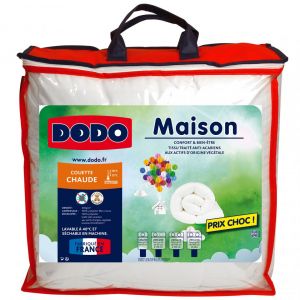 Dodo : Couette Unie MAISON ANTI-ACARIENS Chaude