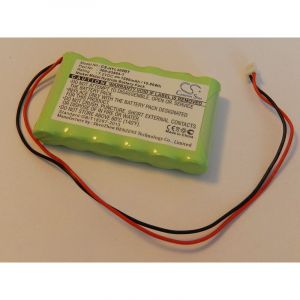 Image de Vhbw Batterie remplacement pour GP 130AAM6BMX pour système d'alarme (1500mAh, 7,2V, NiMH)