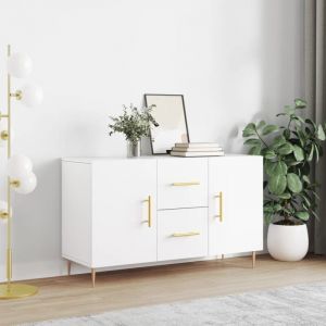 VidaXL Furniture Limited - Buffet blanc 100x36x60 cm bois d'ingénierie
