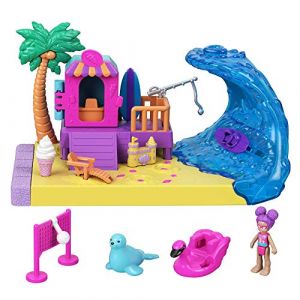 Image de Mattel Pollyville Coffret Journée Plage - Polly Pocket