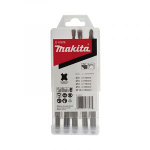 Makita Coffret de 5 forets sds-plus 2 taillants