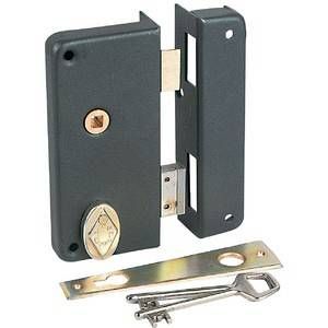 Jpm Serrure 4 gorges extra-plate verticale à fouillot droite