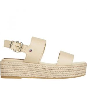 Tommy Hilfiger MID WEDGE SANDAL 39 Beige