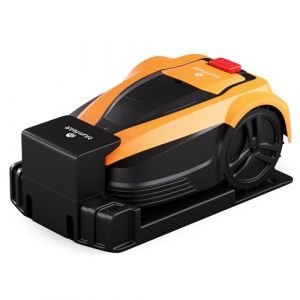 Blumfeldt Tondeuse robot smart, jusqu'a 1400 mètres carrés de tonte avec batterie lithium-ion longue durée de 3 heures- outil silencieux et faible