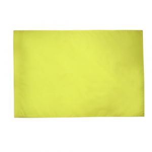 AZ FLAG Drapeau Course Automobile Jaune 90x60cm - Drapeau de commissaire 60 x 90 cm Fourreau pour hampe