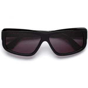 MARNI Unisex Annapuma Circuit Black GY4 Lunettes de soleil Acétate Noir Gris Carré Normale