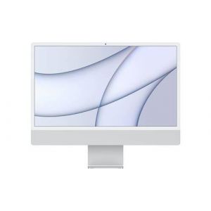 Image de Apple iMac iMac 24" 2 To SSD 16 Go RAM Puce M1 CPU 8 cours GPU 8 cours Argent Nouveau