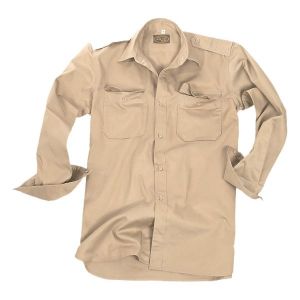 Mil-tec Miltec Tropicale Chemise à Manches Longues Khaki 907