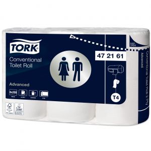 Tork Papier toilette double épaisseur Advanced T4 - 48 rouleaux