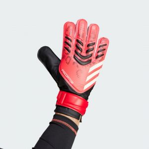 Adidas Gants De Gardien Predator Training Pure Victory - Lucid Red/noir/blanc, pointure 7½ - ['Rouge'] - Taille 7½