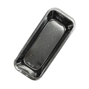Fackelmann 687445 Moule &agrave; Pain, Moule &agrave; Pain de mie, Moule Pain, Moule &agrave; Cake, Moule &agrave; brioche, Moule &agrave; g&acirc;teaux, Acier, Email, Noir, 29 cm x 13 cm x 6,5 cm