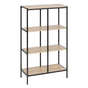 Five Tagère aliaj 4 niveaux 116x68,8cm effet bois - 5
