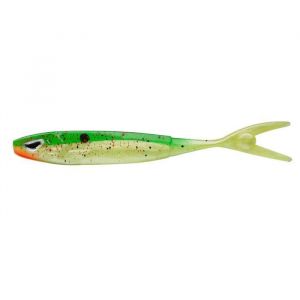 Berkley Sick Vamper 14 Cm - 30 Pcs Hot Firetiger Leurre Soft Shad de P&ecirc;che Spinning et Casting