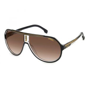 Carrera Homme 1057/S 2M2/HA Lunettes de soleil Plastique Noir Marron Pilote Ombr&eacute;