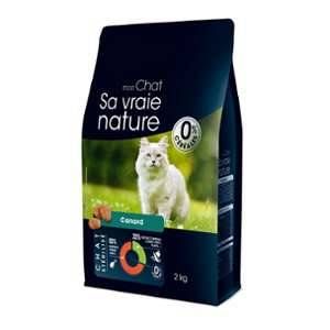 Sa vraie nature Croquettes pour chat stérilisé au canard - 2 kg