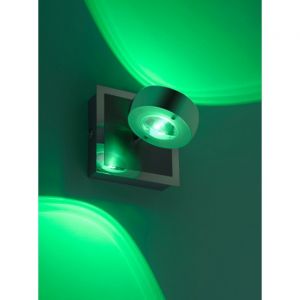 Applique murale Ls OPTI LED Acier inoxydable, 2 l ières, Télécommandes, Changeur de couleurs Moderne Intérieur Ls OPTI Délai de livraison moyen: 6 à 10 jours ouvrés Port gratuit France métropolitaine et Belgique dès 100 €.