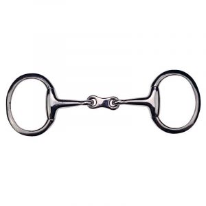 Feeling Anneaux plats de mors olive pour cheval Bristol