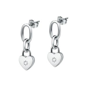 Image de Morellato Boucles d'oreilles en acier ABBRACCIO Gris