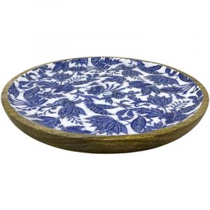 Signes Grimalt Assiette florale d&eacute;corative en bois pour la cuisine, id&eacute;ale pour servir et d&eacute;corer, parfaite pour les &eacute;v&eacute;nements et les cadeaux