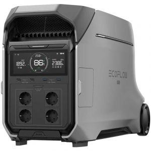 Ecoflow Station Électrique Portable delta pro 3 4096 Wh de capacité Compatible panneaux solaires et Micro onduleur