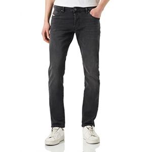 Diesel Jean slim coton stretch délavé Gris - Couleur Gris - Taille S