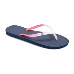 Roxy Femme Viva Gradit Sandale, Bleu Marine/Orange, 38 EU