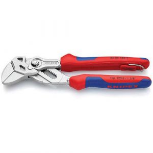 Knipex Pince-clé chromée 180 mm 86 05 180 T