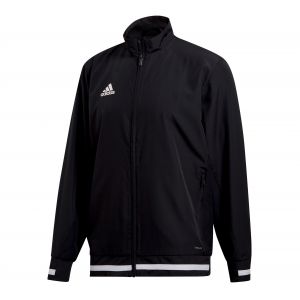 Image de Adidas T19 WOV JKT M Veste Homme, Noir/Blanc, FR : S (Taille Fabricant : S)